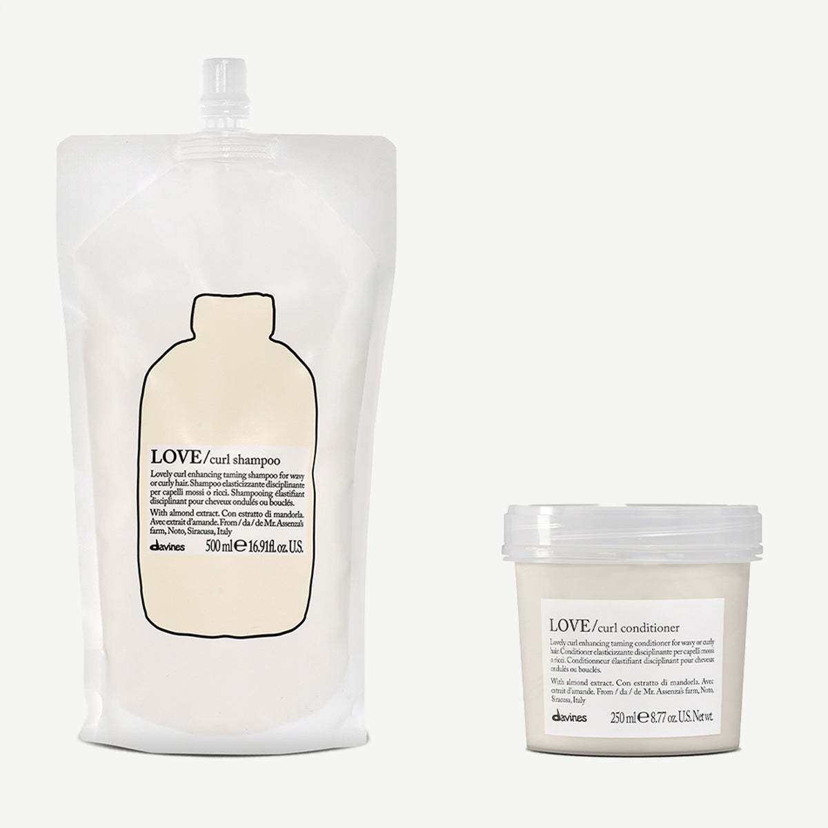Duo Ricarica LOVE CURL 1  2 pz.Davines
