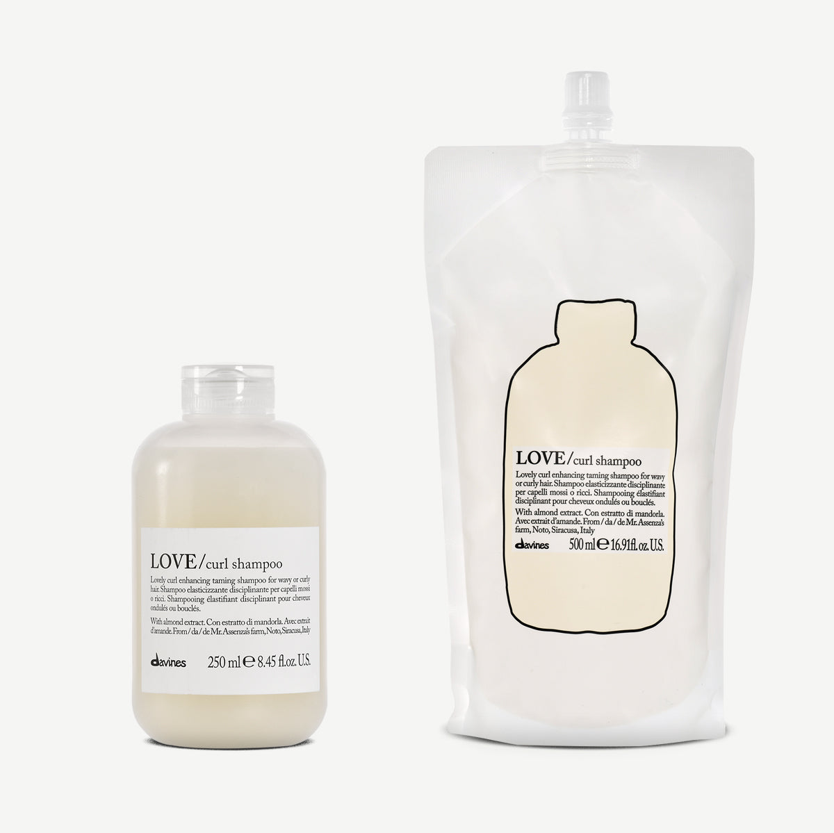 LOVE CURL  Shampoo + Refill 1  2 pz.Davines
