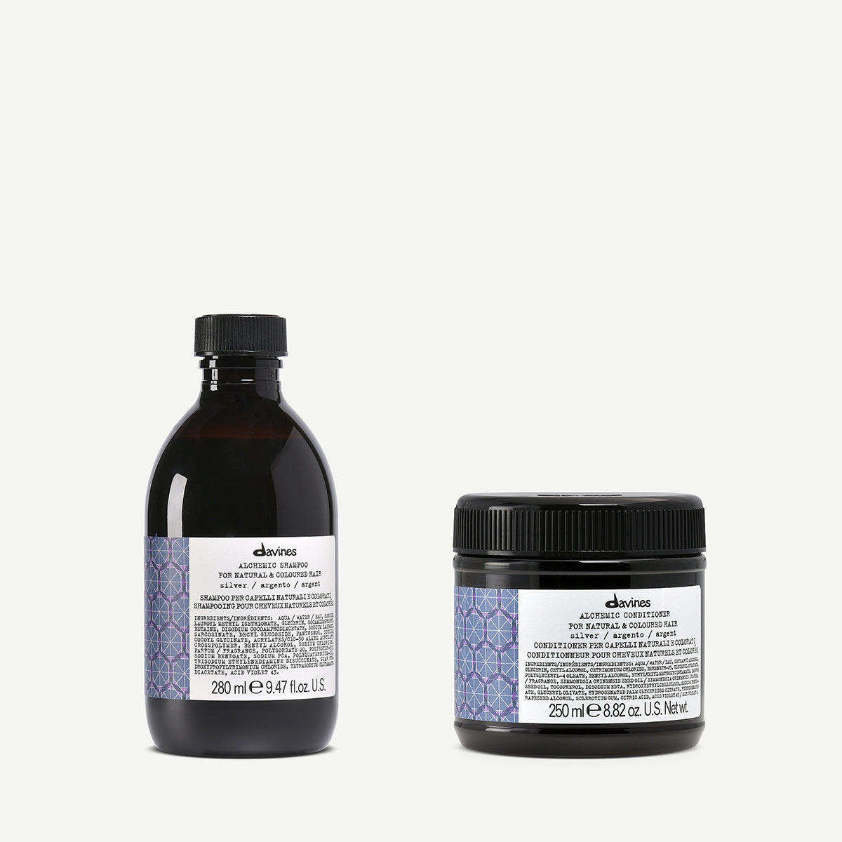 Kit capelli biondo platino 1  Davines
