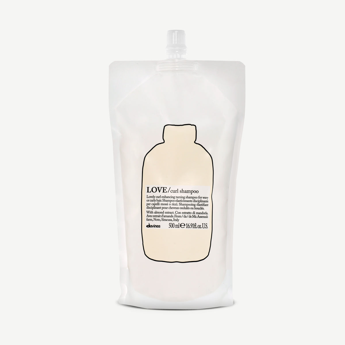 LOVE CURL  Shampoo Refill 1  500 mlDavines
