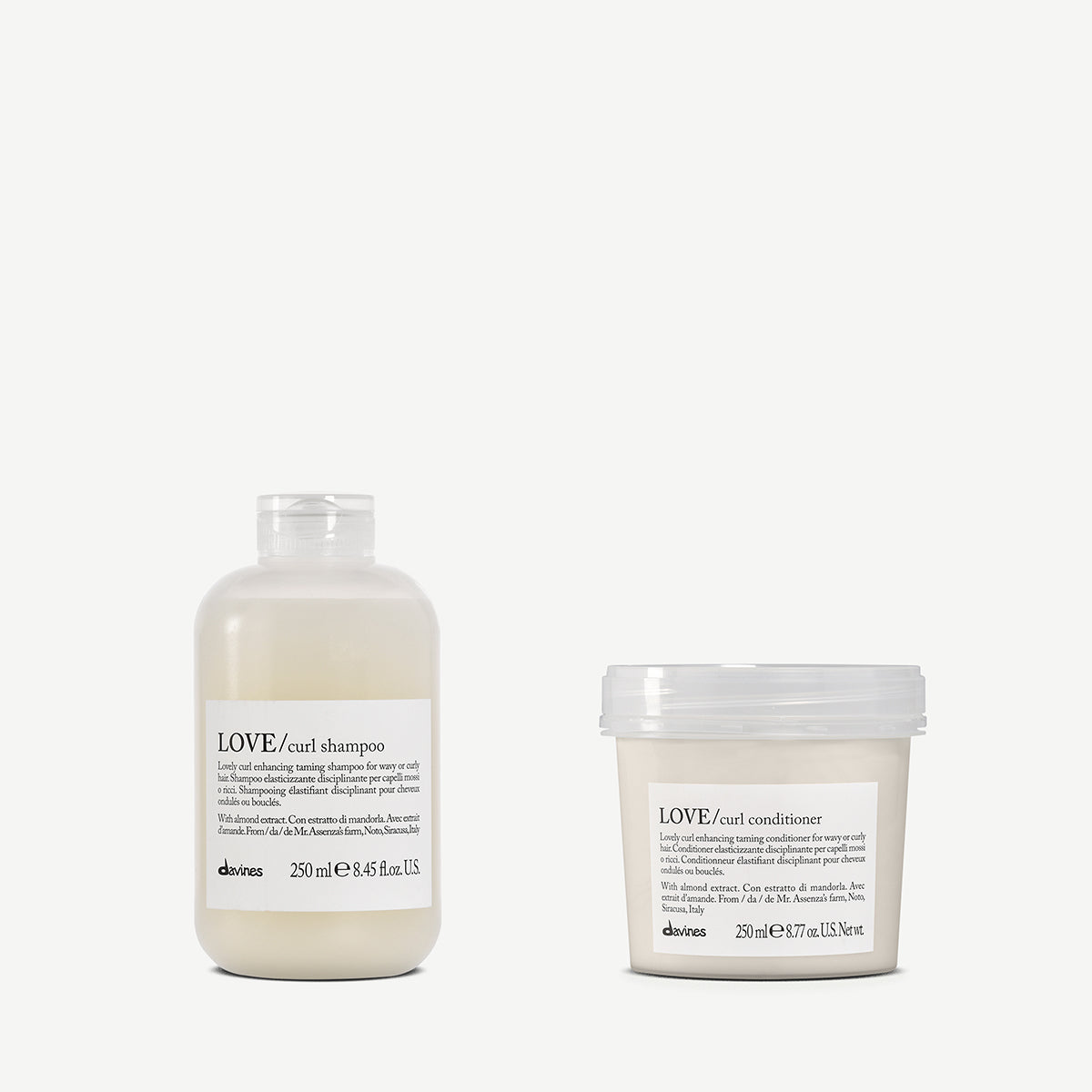 LOVE CURL Shampoo + Conditioner 1  2 pz.Davines
