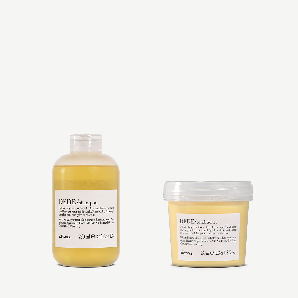 DEDE Shampoo + Conditioner 1  2 pz.Davines

