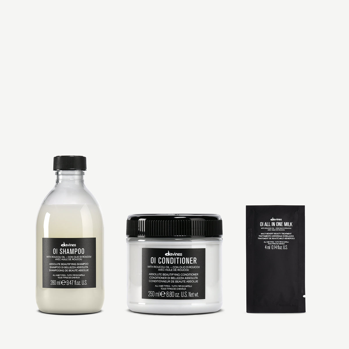 OI Shampoo + Conditioner 1  Davines
